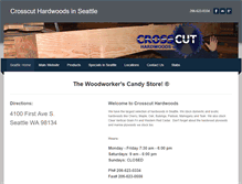 Tablet Screenshot of crosscutseattle.com